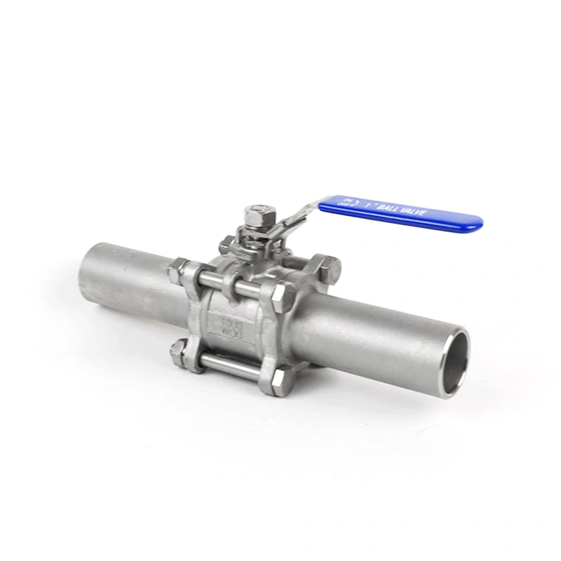 Comhla Ball 3PC Weld Leathnaithe